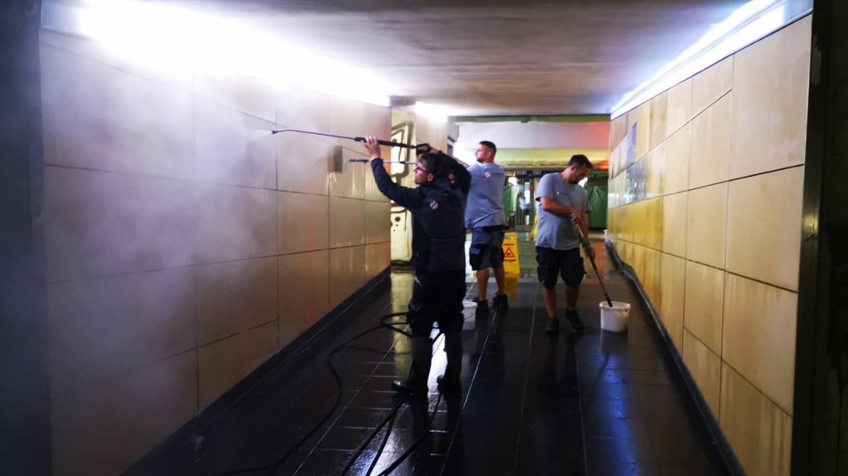 Stadt Hofheim - Bahnhof Unterführungen